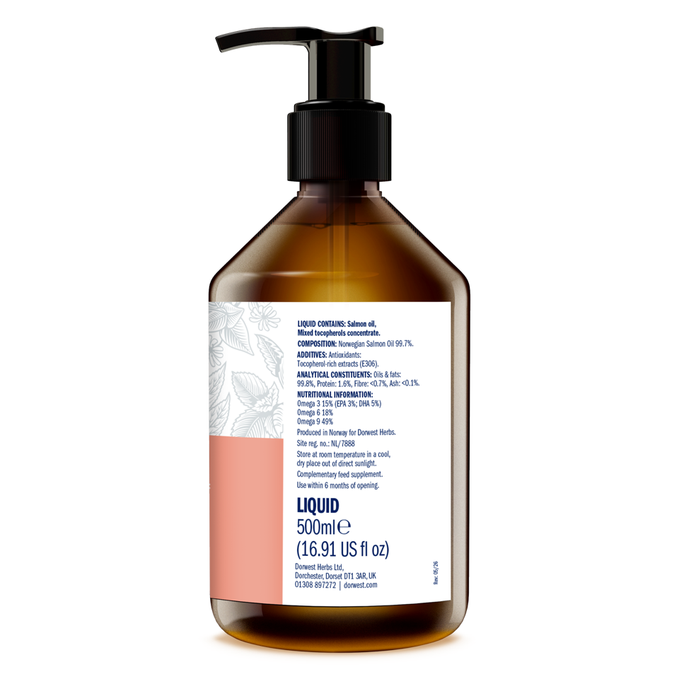 Norwegian Salmon Oil for Dogs & Cats - 500ml