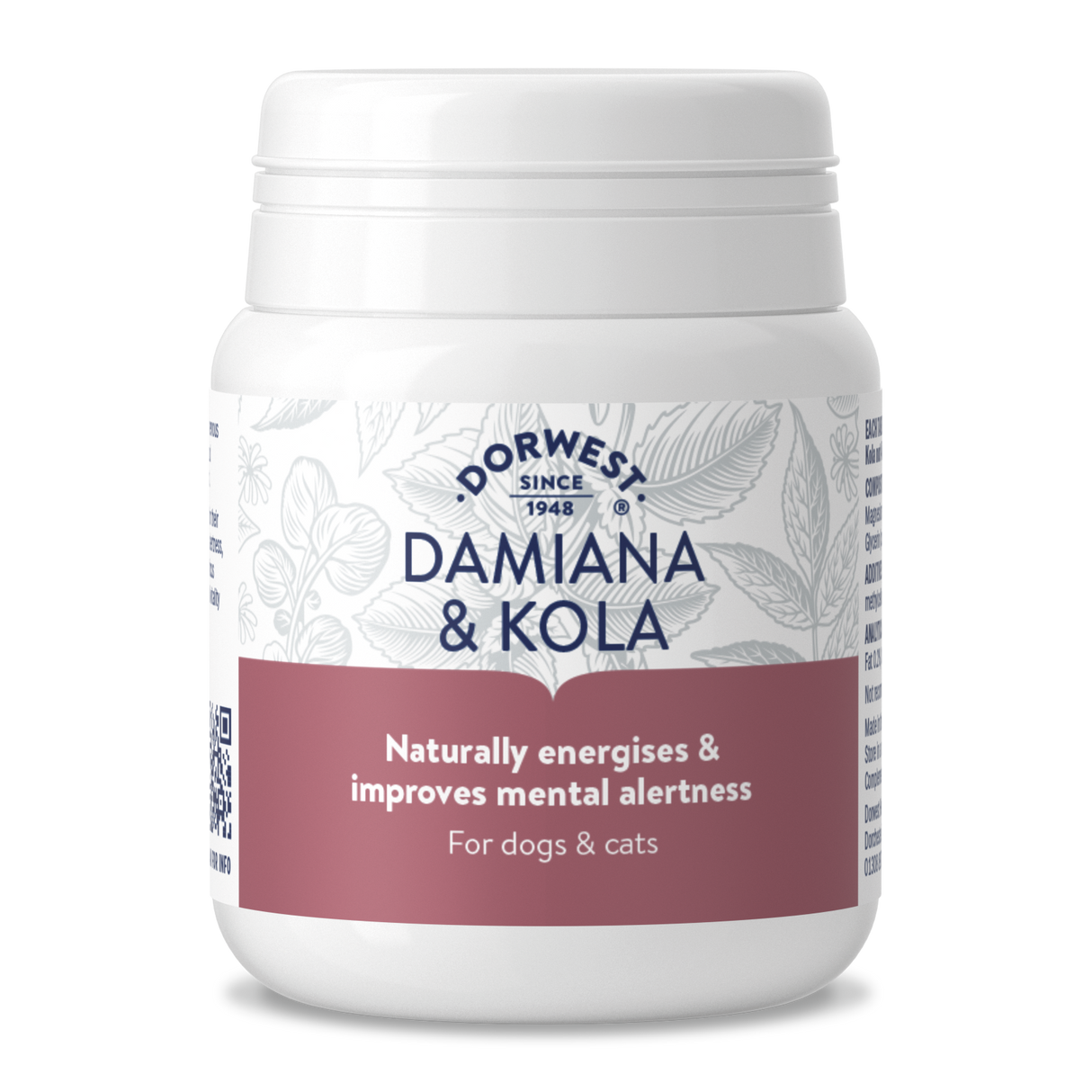 Damiana & Kola Tablets For Dogs And Cats