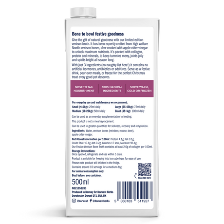 Bone Broth - Festive Venison