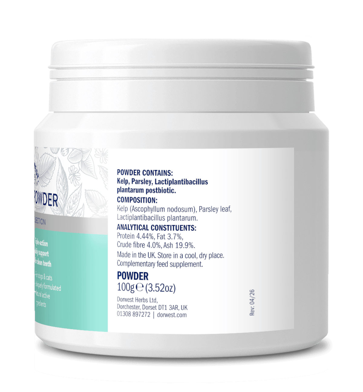 Cat Dog Powder Dental Powder for Dogs & Cats | Dorwest Trade