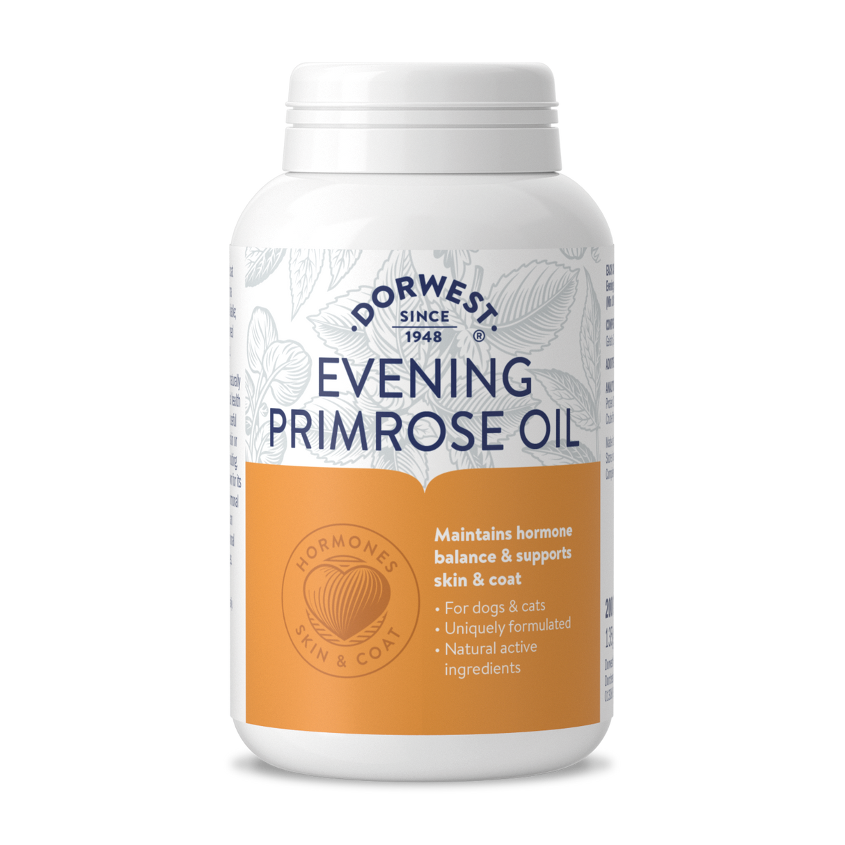 Evening Primrose Oil Capsules For Dogs And Cats