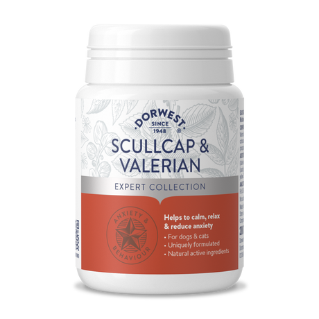 Scullcap & Valerian Tablets For Dogs And Cats