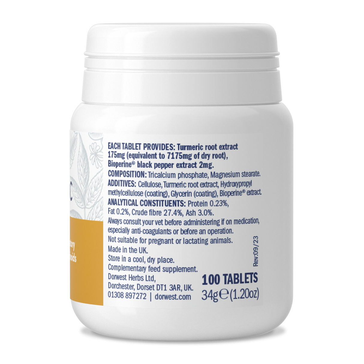 Turmeric Tablets For Dogs And Cats